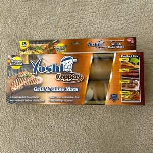 Yoshi Copper Grill & Bake Mats